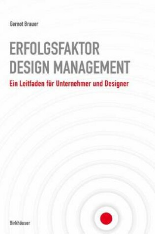 Cover of Erfolgsfaktor Design-Management