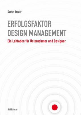 Book cover for Erfolgsfaktor Design-Management