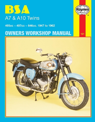 Cover of BSA A7 & A10 Twins (47 - 62) Haynes Repair Manual