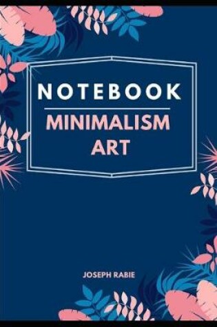 Cover of NoteBook Minimalist Art