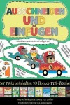 Book cover for Arbeitsblätter ausschneiden und einfügen PDF (Ausschneiden und Einfügen - Rennwagen)