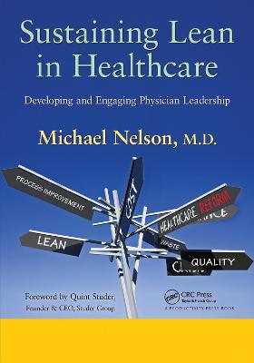 Book cover for Sustaining Lean in Healthcare