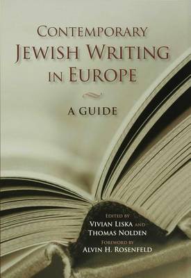 Book cover for Contemporary Jewish Writing in Europe