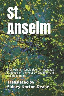 Book cover for St. Anselm