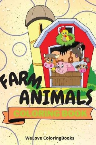 Cover of Farm Animals Coloring Book