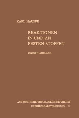 Book cover for Reaktionen in Und an Festen Stoffen