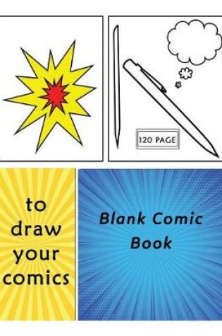 Cover of Blank Comic Book