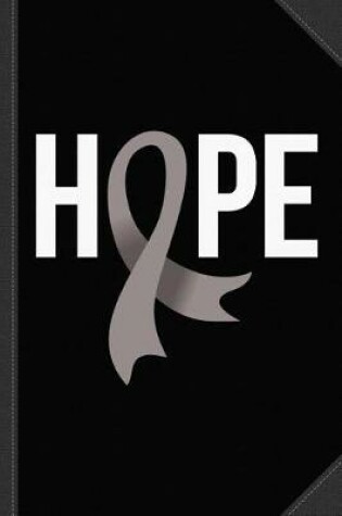 Cover of Hope Brain Cancer Journal Notebook