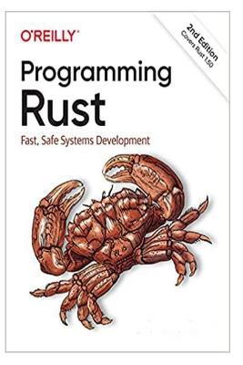 Book cover for Programming Rust