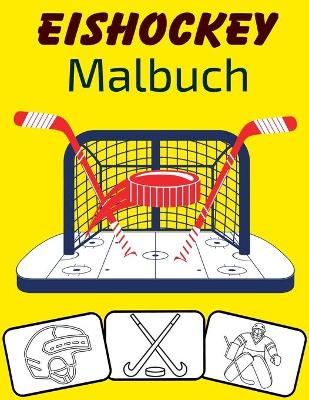 Book cover for Eishockey Malbuch
