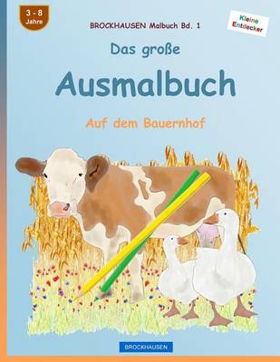 Book cover for BROCKHAUSEN Malbuch Bd. 1 - Das grosse Ausmalbuch