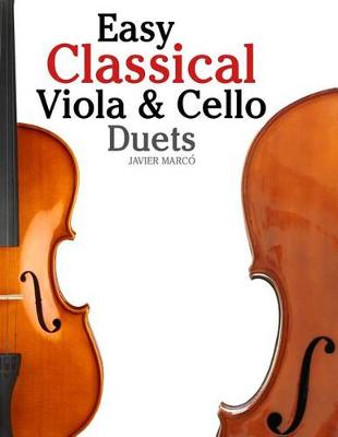 Book cover for Easy Classical Viola & Cello Duets