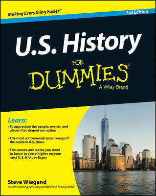 Book cover for U.S. History For Dummies