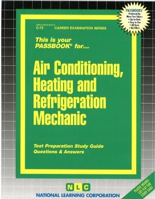 Book cover for Air Conditioning, Heating & Refrigeration Mechanic