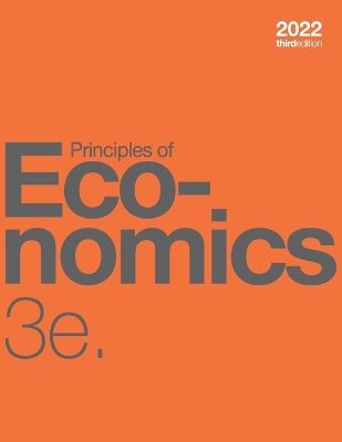 Book cover for Principles of Economics 3e (paperback, b&w)