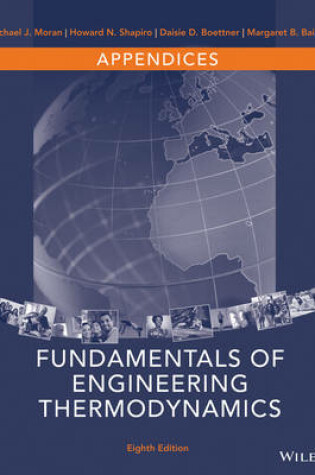 Cover of Appendices to accompany Fundamentals of Engineering Thermodynamics, 8e
