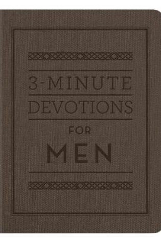 Cover of 3-Minute Devotions for Men