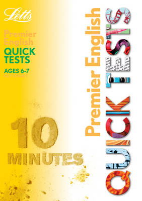 Book cover for KS1 Premier Quick Tests English 6-7