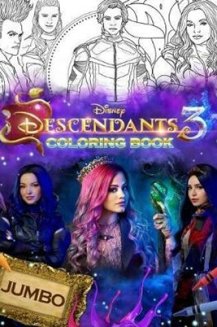 Cover of Descendants 3 Coloring Book