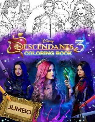 Cover of Descendants 3 Coloring Book