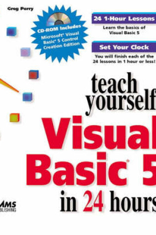 Cover of Sams Teach Yourself Visual Basic 5 in 24 Hours