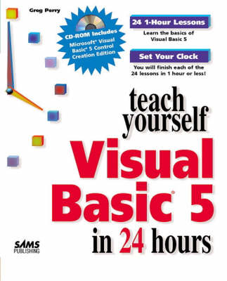 Book cover for Sams Teach Yourself Visual Basic 5 in 24 Hours