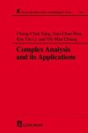 Book cover for Complex Analysis and Its Applications