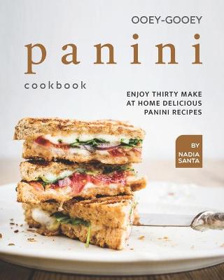 Book cover for Ooey-Gooey Panini Cookbook