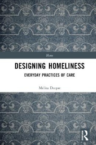 Cover of Designing Homeliness