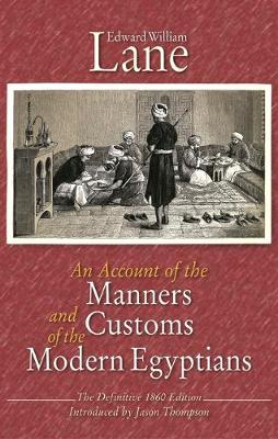 Cover of An Account of the Manners and Customs of the Modern Egyptians