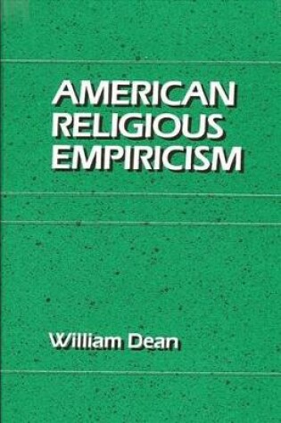 Cover of American Religious Empiricism
