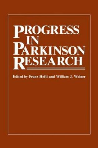 Cover of Progress in Parkinson Research