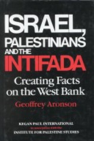 Cover of Israel Palestinians & The Intifa