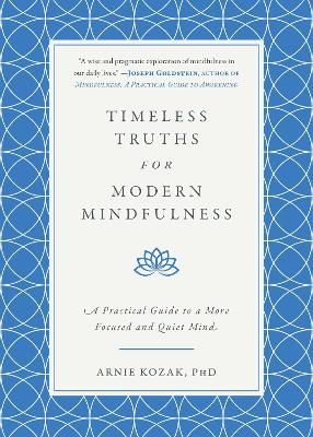 Book cover for Timeless Truths for Modern Mindfulness