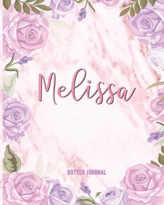 Book cover for Melissa Dotted Journal