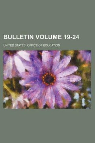 Cover of Bulletin Volume 19-24