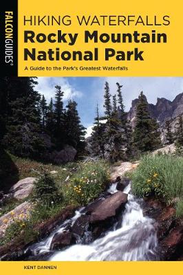 Book cover for Hiking Waterfalls Rocky Mountain National Park