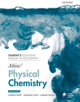 Book cover for Student's Solutions Manual to Accompany Atkins' Physical Chemistry