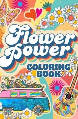 Cover of Flower Power Coloring Book