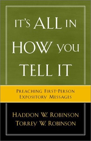 Book cover for It's All in How You Tell It