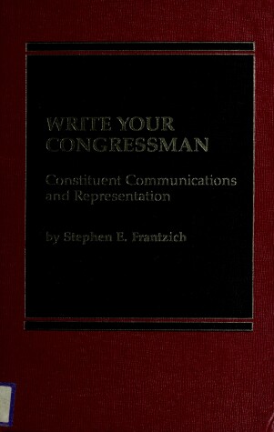 Book cover for Write Your Congressman