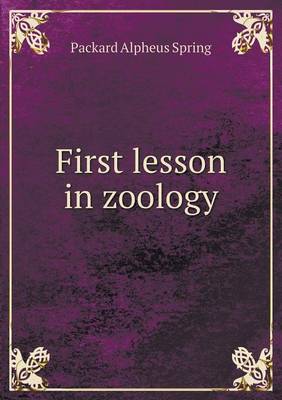 Book cover for First Lesson in Zoology