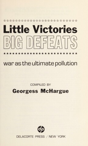 Book cover for Little Victories, Big Defeats