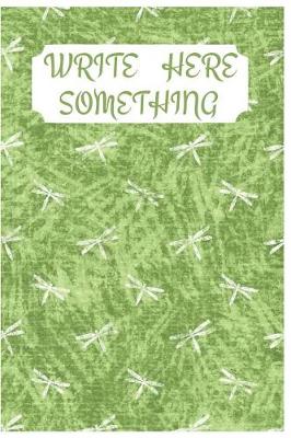 Book cover for Write Here Something