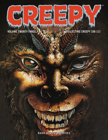 Book cover for Creepy Archives Volume 23