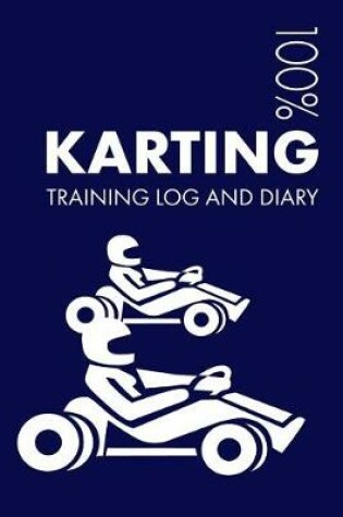 Cover of Karting Training Log and Diary
