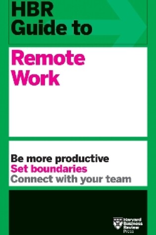 Cover of HBR Guide to Remote Work