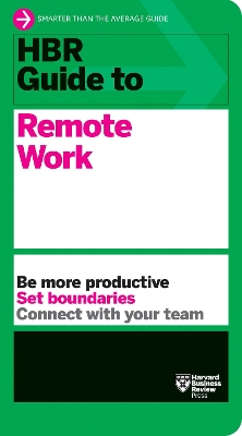 Book cover for HBR Guide to Remote Work