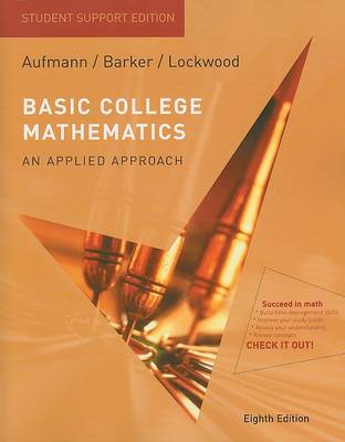 Book cover for Basic College Mathematics: Student Support Edition