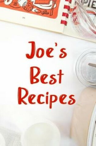 Cover of Joe's Best Recipes